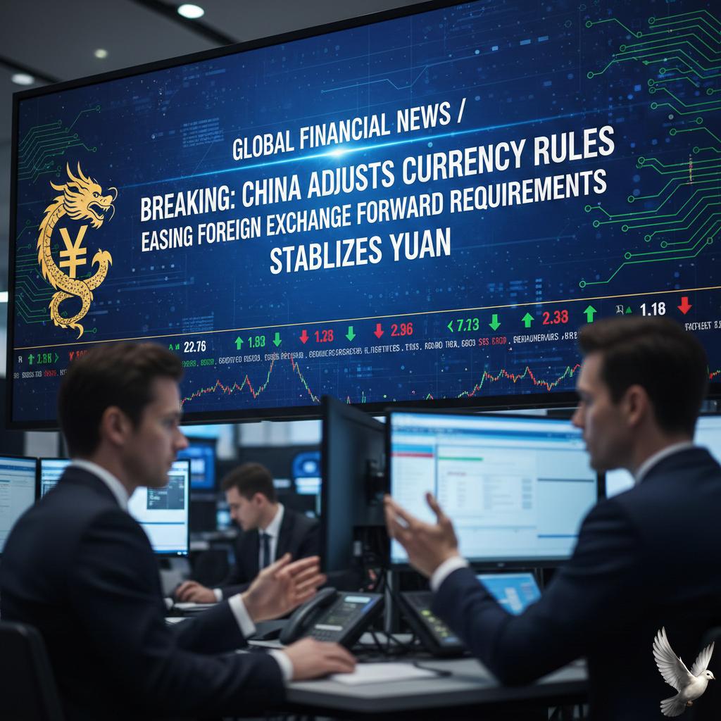 China Adjusts Currency Rules and Eases Foreign Exchange Forward Requirements to Stabilize Yuan