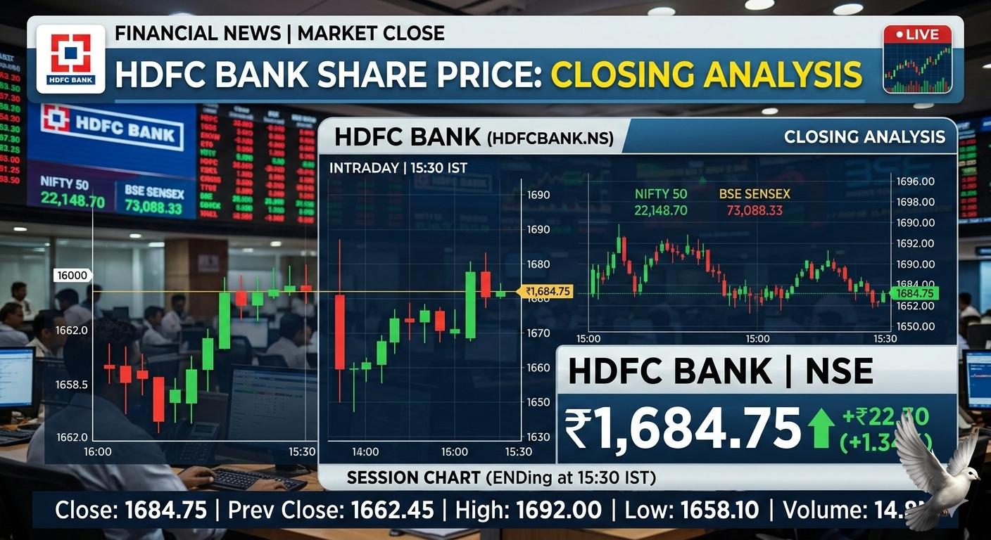 HDFC Bank Share Price: Closing Analysis