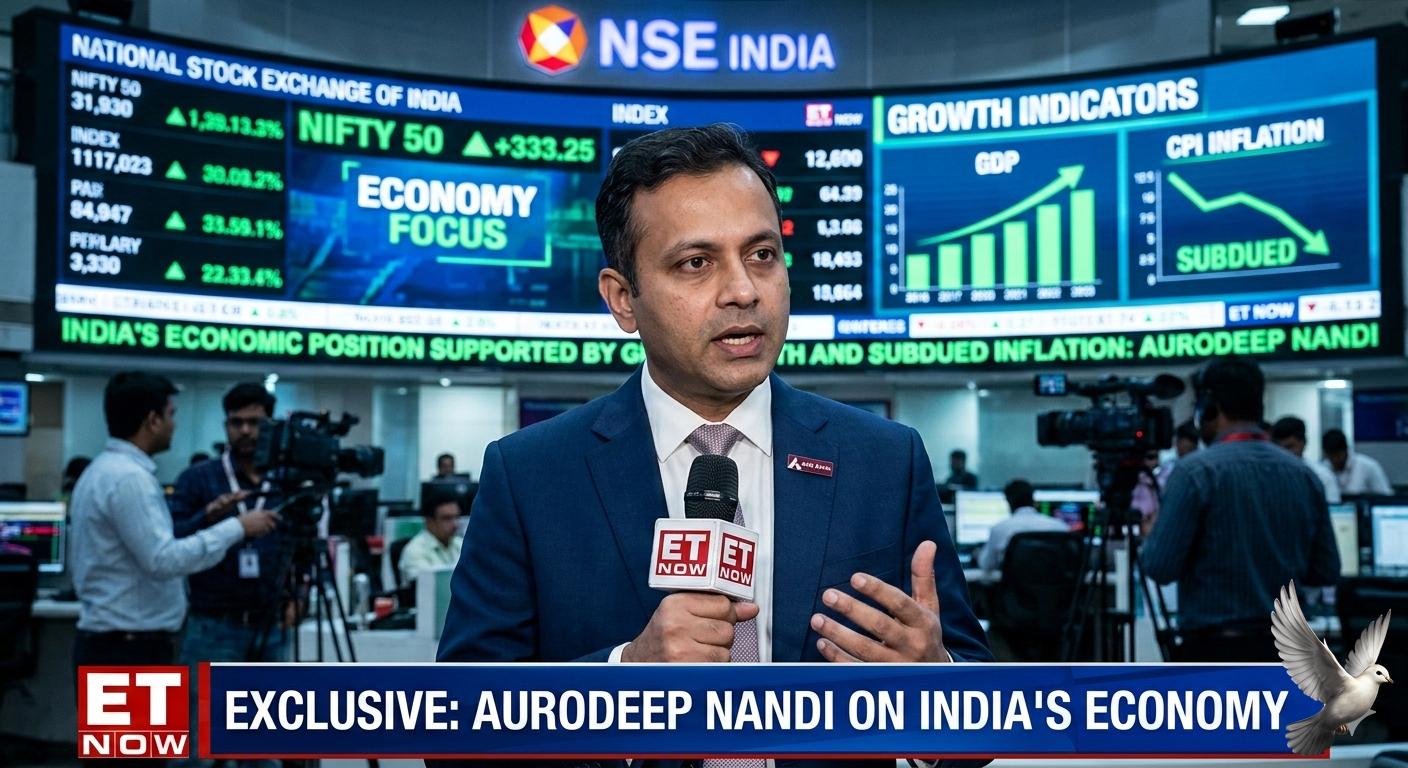 India's Economic Position Supported by Growth and Subdued Inflation: Aurodeep Nandi